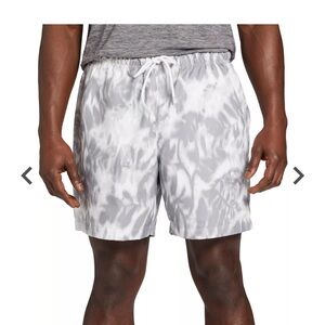DSG Men’s 6” Recreational Shorts - Palm Life Pure White